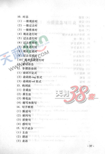 2013新课标高考大纲